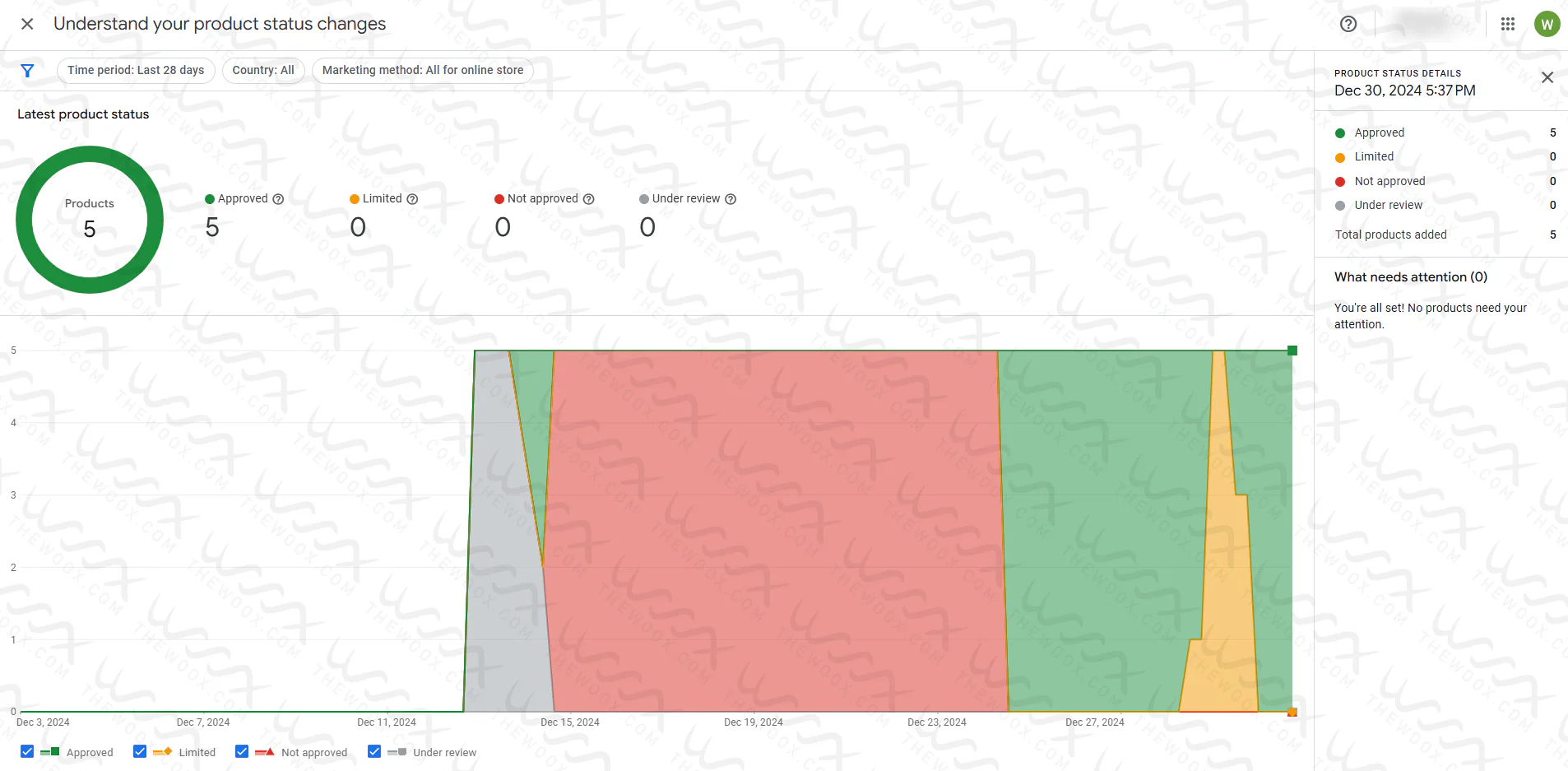 Google Merchant Center Misrepresentation Issue